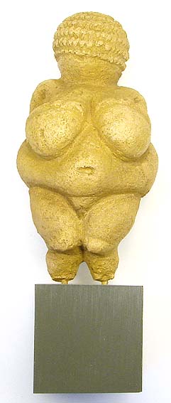 Venus von Willendorf Frontalansicht