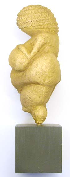 Venus von Willendorf Seitenansicht